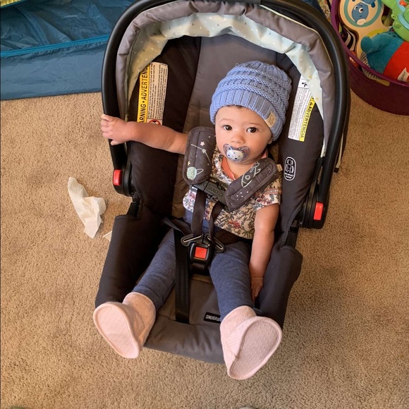 CC baby beanie blue - Picture 2 of 3